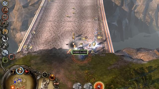 LOTR BFME2 - Sauron & Balrog VS Galadriel смотреть онлайн