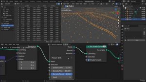 32 - Distribute Points on Faces Node