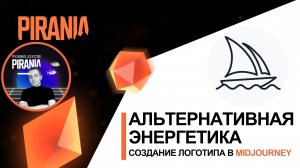 Создать логотип через Midjourney для компании, которая занимается альтернативной энергетикой