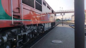 Снял поезд на станции Лида/Filmed a train at Lida station/在利达车站拍摄火车