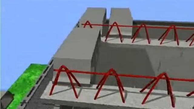 Устройство перекрытий из блоков НОВОБЛОК тип 