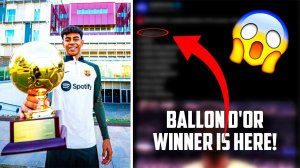 SHOCKING BALLON D'OR WINNER IS REVEALED! You won't believe who is the WINNER!