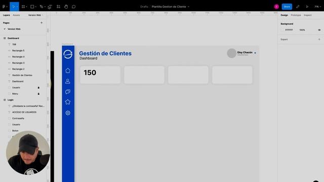 Curso de Figma - Clase 13. Diseñando KPI para el Dashboard. #mgpanel смотреть онлайн
