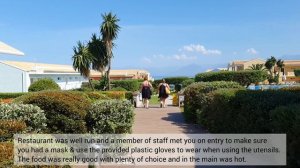 Corfu, Greece 2022 - Mareblue Beach Resort All Inclusive TUI holidays in 4k
