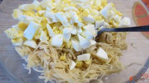 Салат с макаронами