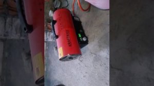 как обустроить гараж (газовая пушка)