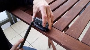 Repair a detuning floyd rose bridge by sharpening the knife edges
