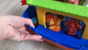 Ноев ковчег на укр.языке Kiddieland обзор игрушки