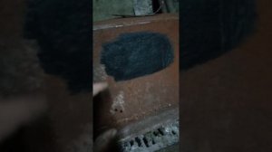 Жаростойкая краска из жидкого стекла и графитовой пыли. (Эксперимент)