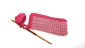 Обвязка края крючком Василиса