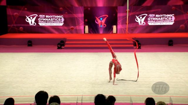 KITA Sumire (JPN) - 2021 Rhythmic Worlds, Kitakyushu (JPN) - Qualifications Ribbon