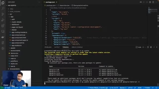How to Upgrade to Angular v13
