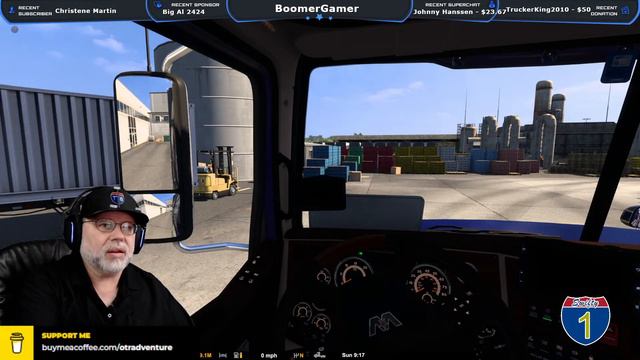 1-On-1 Convoy with Omegasunrise in American Truck Simulator Live Stream смотреть онлайн