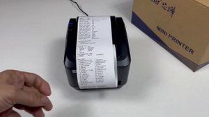 Обзор принтер чеков XPrinter K200L. Звуковое и световое уведомление. Идеально для кухни.