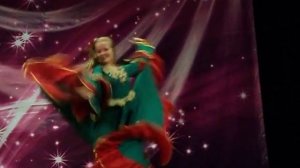 Цыганский танец соло Уварова Елена dance solo 15 лет