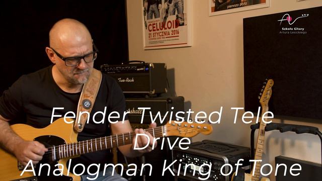 TELE PICKUPS COMPARISON - FENDER TWISTED TELE - DON MARE 54! смотреть онлайн