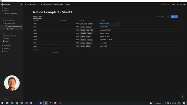 Importing Google Sheets Into Notion & Vice Versa смотреть онлайн