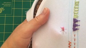 Швы крейзи квилта второй урок