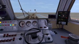 Торможение ЭДТ ЭД2Т-0003 | TRAINZ 2012