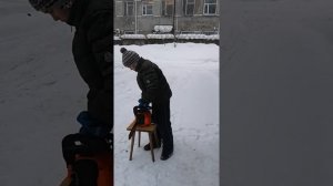 Бензопила Carver RSG 41 16K ЗИМНИЕ ИСПЫТАНИЯ