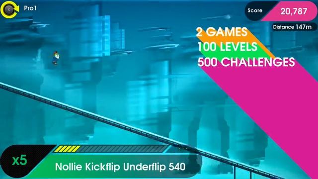 OlliOlli Switch Stance   Announcement Trailer