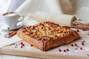 #Пирог По-Монастырски с Брусникой? #Постное меню. Идеальный #рецепт, который ВСЕГДА получается!