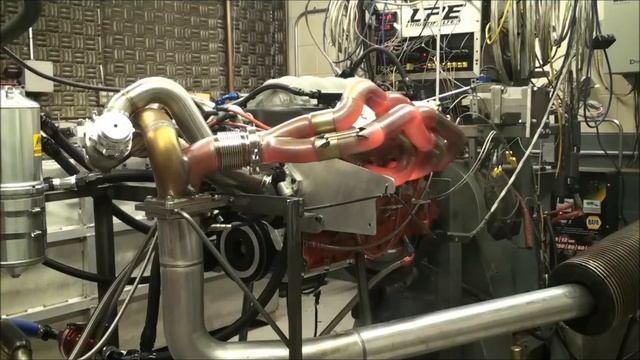 Lingenfelter 358 CID LSx Flat Plane Crank Engine смотреть онлайн