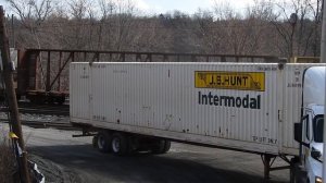 Norfolk Southern at Taylor Yard near Scranton Pa. March 27 2021