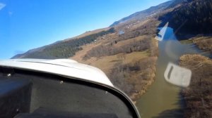 ЗАХОД В АЭРОПОРТУ г. ТАШТАГОЛ И УХОД НА ВТОРОЙ КРУГ