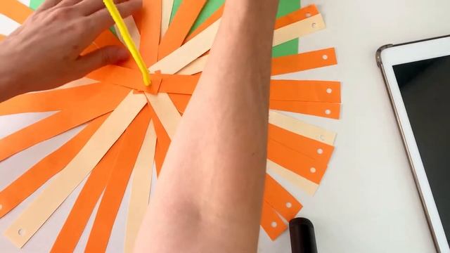 Хэллоуин Тыква из бумаги Как сделать объемную тыкву Halloween 3D pumpkin смотреть онлайн