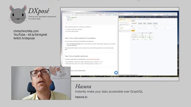 DXposé - GraphQL accessible data with Hasura смотреть онлайн