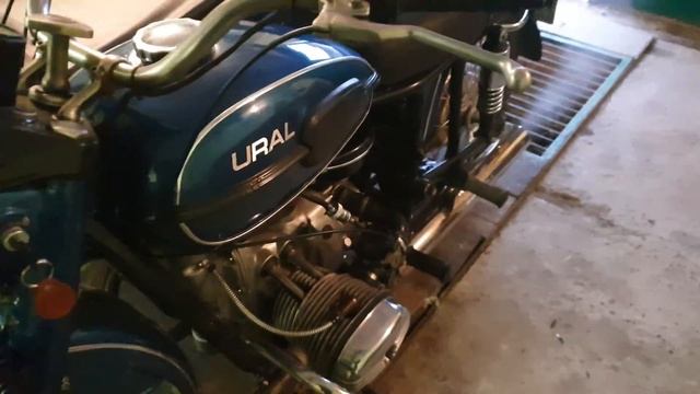 Запуск двигателя Урал 8.103.10 рукой смотреть онлайн