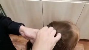 Косичка "Колосок наоборот"
