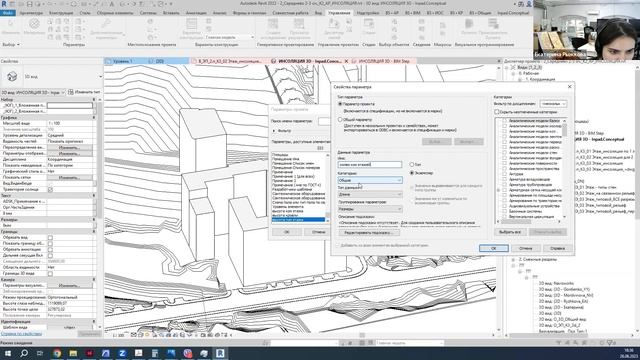 Revit.  Автоматический расчет инсоляции с использованием плагинов BIM Step и Inpad.Conceptual