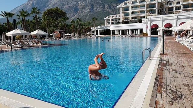 Турция 2021. Прыжки в бассейн. смотреть онлайн