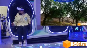 VR аттракцион "Сrazy Egg-10D", аттракцион виртуальной реальности