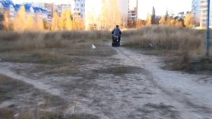 Мини - снегоход для охоты и рыбалки