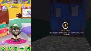 My Talking Tom 2 vs Talking Maria Horror.Милый Котик Том против Ужасных Котов Хуана и Марии
