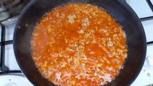 Быстрый суп с фаршем,простой и очень вкусный!