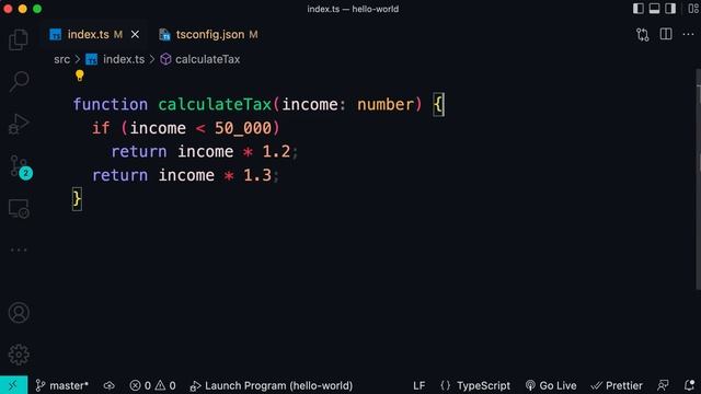 The Ultimate TypeScript Course, fundamentals: Functions