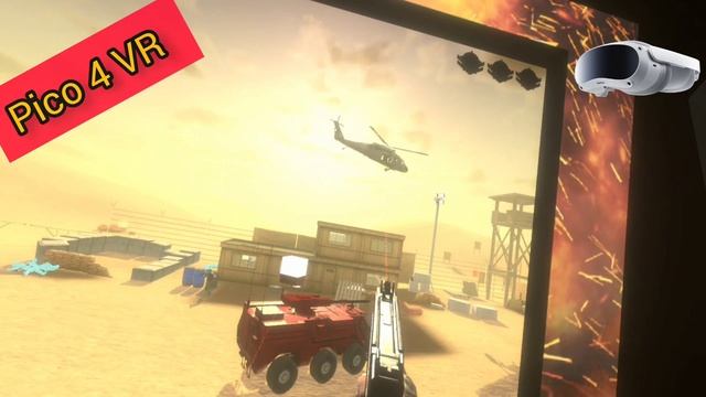 Pico 4 VR Operation Warcade game #pico4, #operationwarcade, #virtualreality, #vr смотреть онлайн