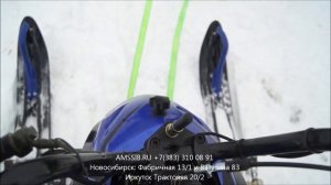 Снегоход Динго Т150 едет быстрей везет больше