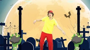 Zombie epidemic song| Zombie Dance Happy Halloween - Hey Dana Kids Songs