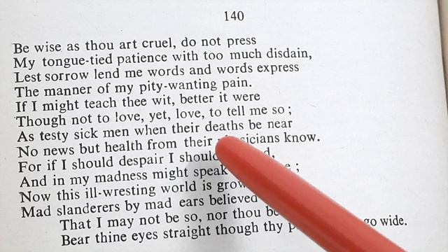 William Shakespeare's Sonnet No-- 140 смотреть онлайн