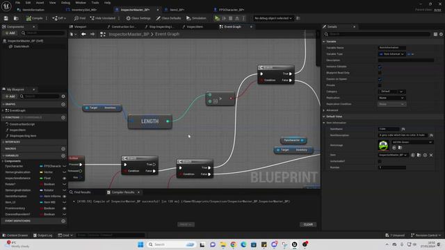 Блюпринт 5. Fixing An Inventory Bug
