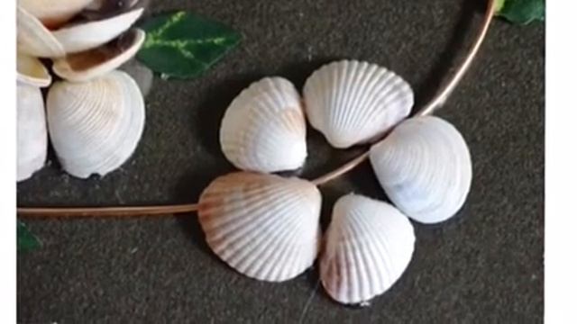 Как сделать розу из ракушек. смотреть онлайн