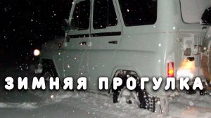 В ЗИМНИЙ ЛЕС НА УАЗЕ