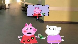 Мультики Свинка Петта нашла телефон. Петта нашла айфон. Мультфильмы для детей.