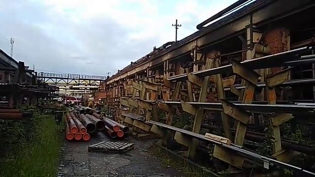 Место пожара на заводе им. Баранова в Омске - 25.06.18 смотреть онлайн