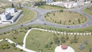 Орнитологический парк Сочи (Адлер) с высоты птичьего полёта.